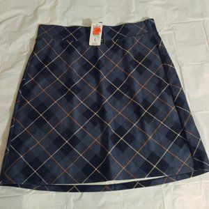 Torrid Dark Grey Plaid Premium Ponte MIni Skirt